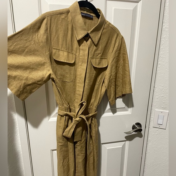 M & S Collection Linen Jumpsuit - Picture 4 of 7